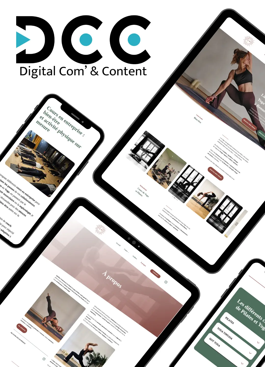 mockup site paysagiste